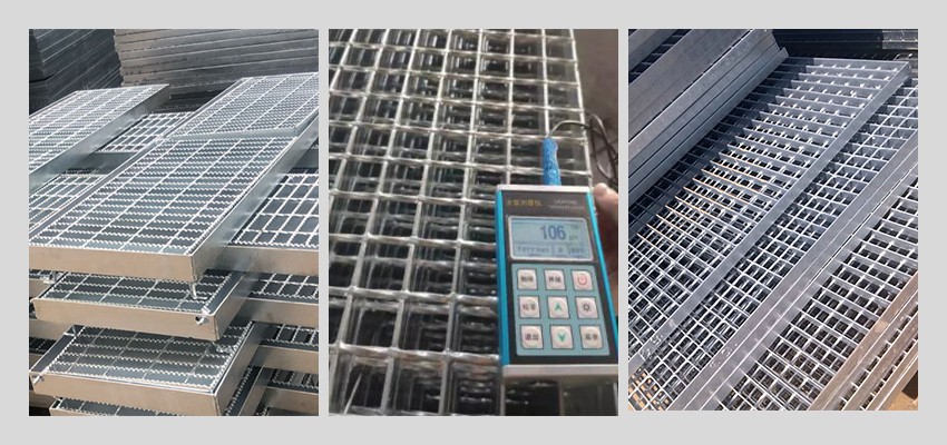 galvanized bar grating inspection